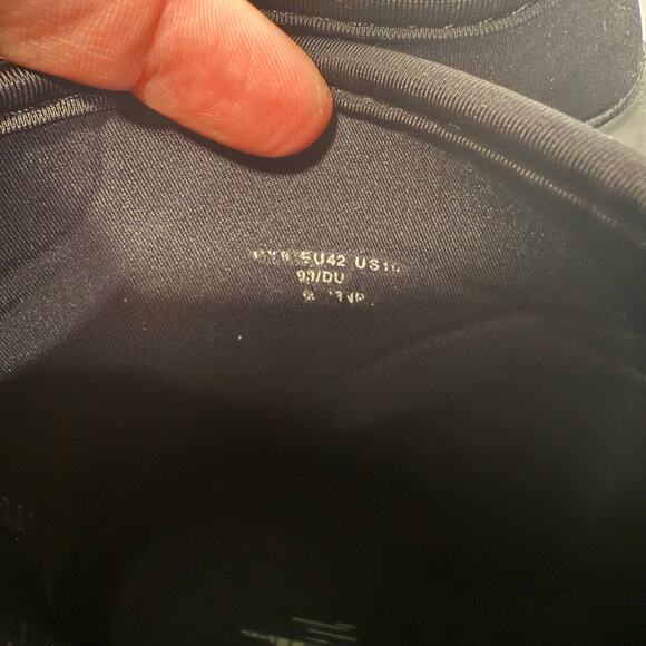 HUNTER Women's Refined Creeper Platform Boots Black 10 Neo Chelsea Rubber Rain - Picture 3 of 8